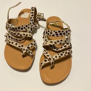 GB Animal Print sandal